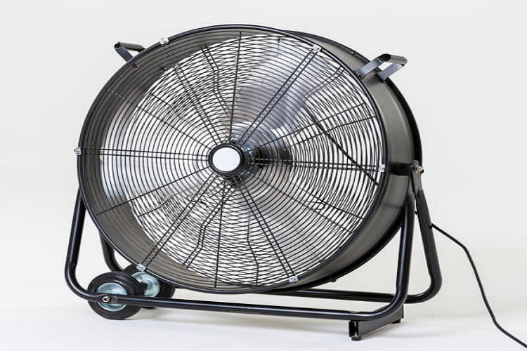 Cooling Industrial Spaces With Large Fans